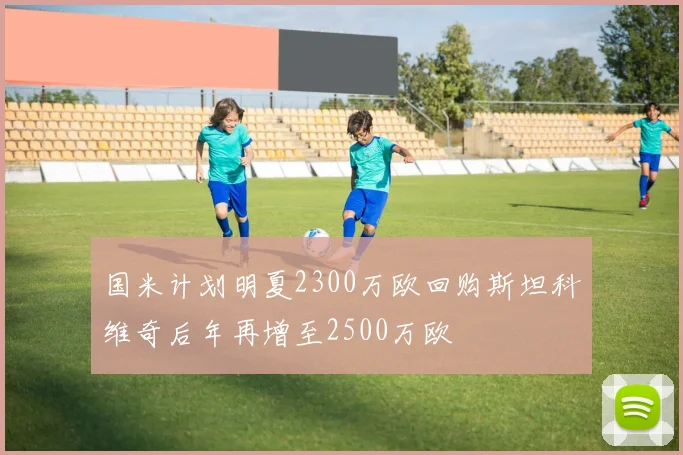 国米计划明夏2300万欧回购斯坦科维奇后年再增至2500万欧